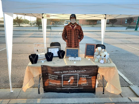 Our First Booth @ The Fort Smith Farmer's Market