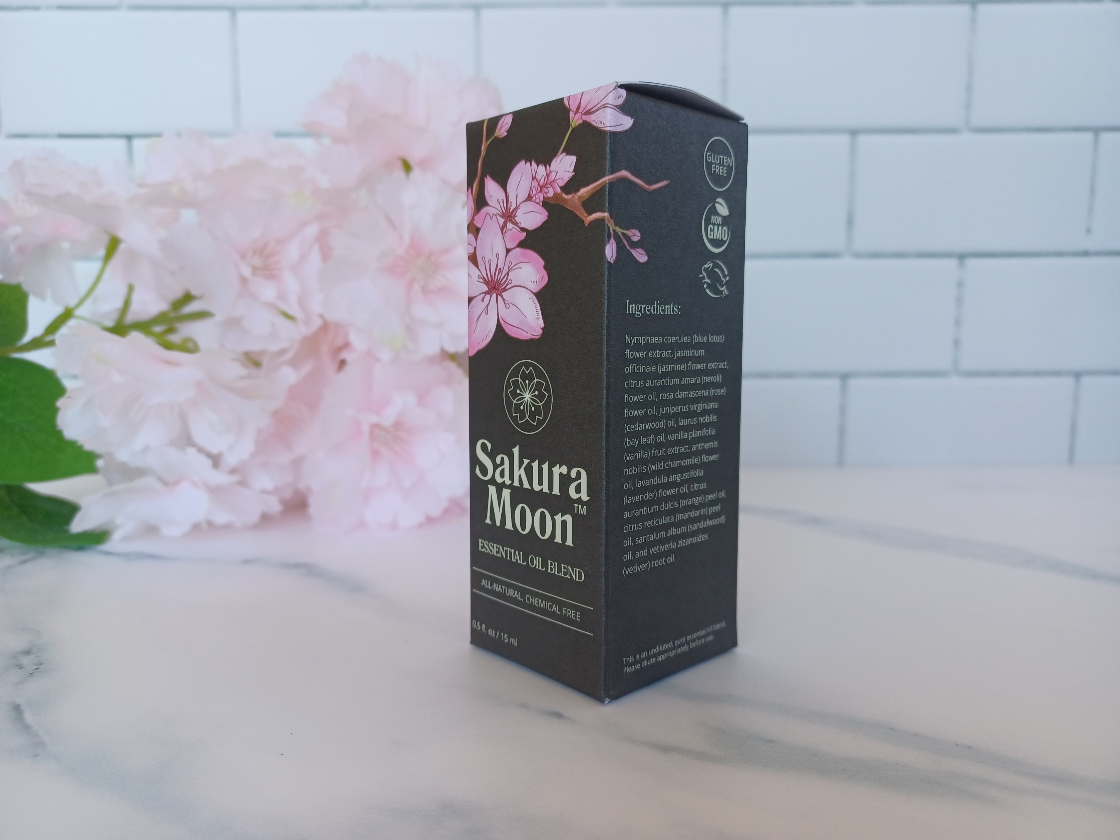 Sakura Moon (Japanese Cherry Blossom) Essential Oil Blend — Healing