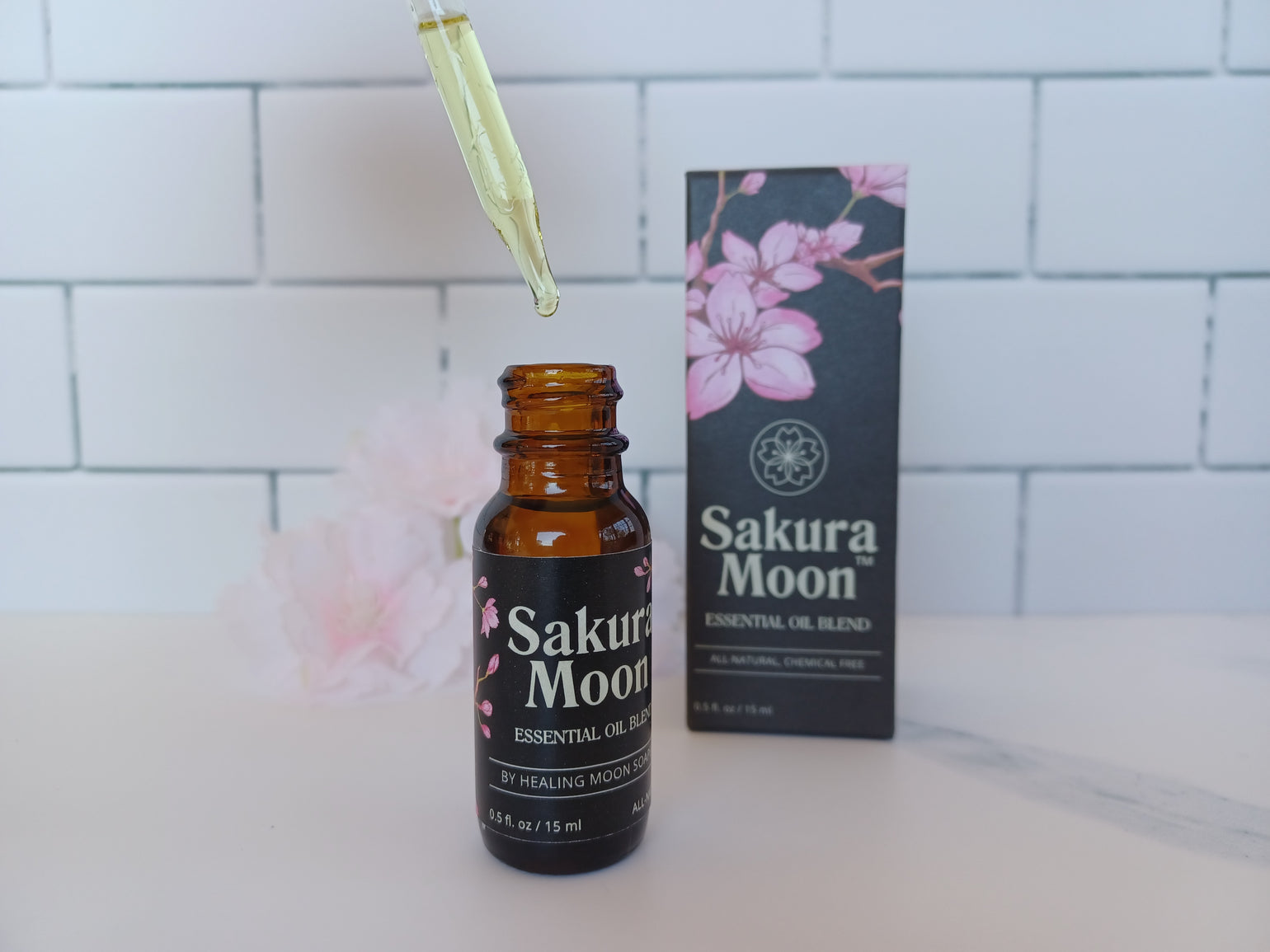 Sakura Moon (Japanese Cherry Blossom) Essential Oil Blend — Healing