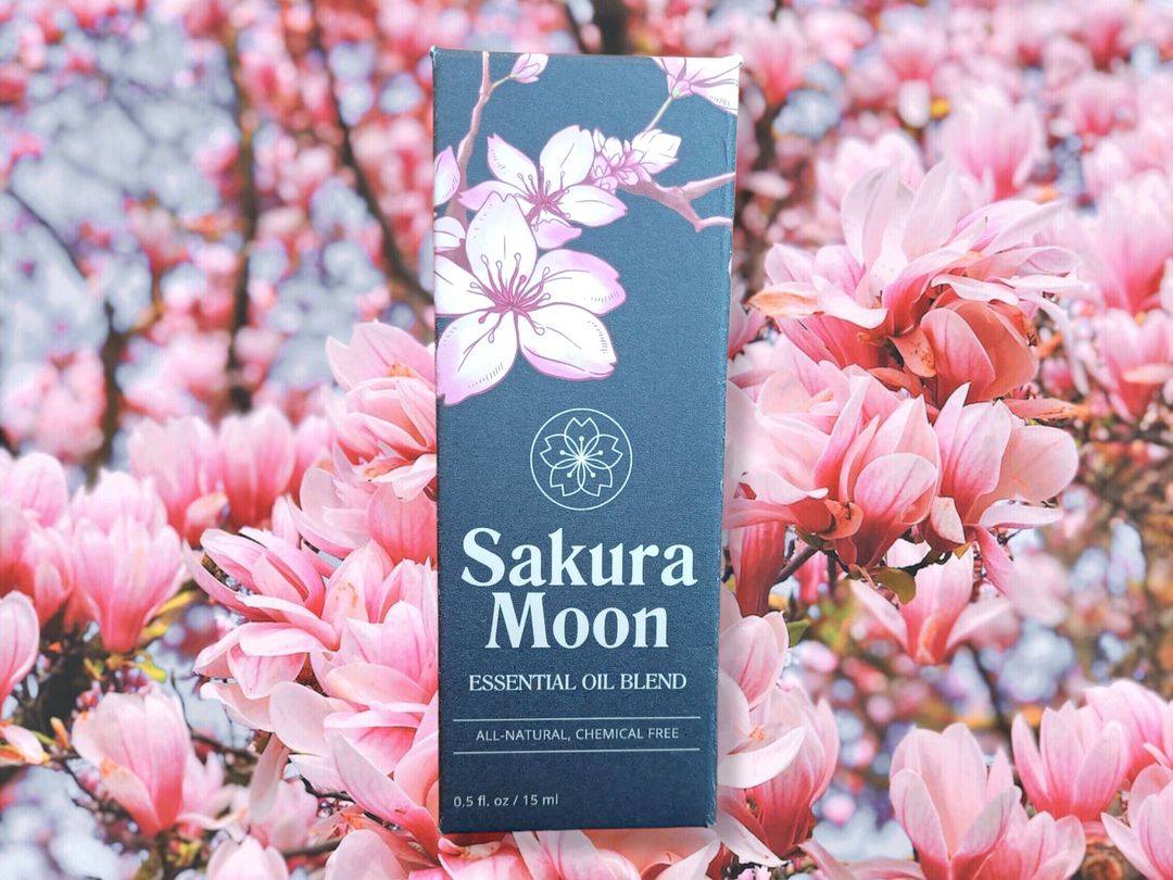 Sakura Moon (Japanese Cherry Blossom) Essential Oil Blend — Healing